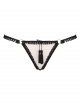 AW12 Inheritance Capillaries Braided Bikini Panties (Nude & Black)